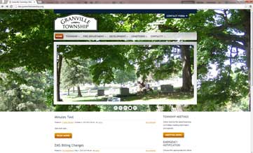 link to new Granville Township website